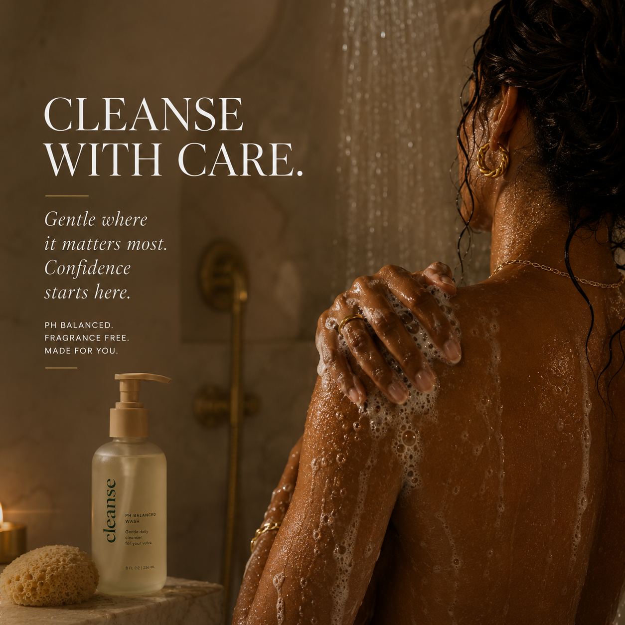 Cleanse with care